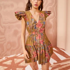 ULLA JOHNSON Loretta Dress - Bamboo