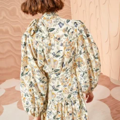 ULLA JOHNSON Lula Dress - Gardenia -Cheap Style Qube Store ULLA JOHNSON Lula Dress GARDENIA 0097