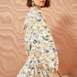 ULLA JOHNSON Lula Dress - Gardenia -Cheap Style Qube Store ULLA JOHNSON Lula Dress GARDENIA 0114