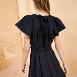 ULLA JOHNSON Mae Dress - Noir 8 ULLA JOHNSON Mae Dress - Noir -Cheap Style Qube Store ULLA JOHNSON MAE DRESS NOIR 04