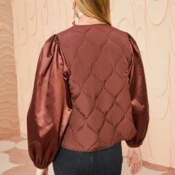 ULLA JOHNSON Maddox Jacket - Mahogany 9 ULLA JOHNSON Maddox Jacket - Mahogany -Cheap Style Qube Store ULLA JOHNSON Maddox Jacket MAHOGANY 0142