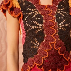 ULLA JOHNSON Magdalena Top - Pomegranate -Cheap Style Qube Store ULLA JOHNSON Magdalena Top POMEGRANATE 02 ALT