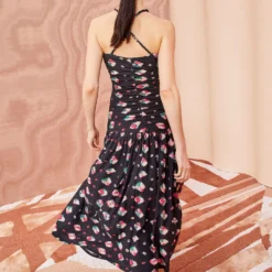 ULLA JOHNSON Marcella Dress - Nocturne -Cheap Style Qube Store ULLA JOHNSON Marcella Dress NOCTURNE 04