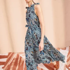 ULLA JOHNSON Mariam Dress - Morning Glory -Cheap Style Qube Store ULLA JOHNSON Mariam Dress MORNING GLORY 05