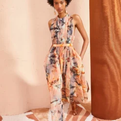 ULLA JOHNSON Marietta Dress - Fire Opal -Cheap Style Qube Store ULLA JOHNSON Marietta Dress FIREOPAL 0017