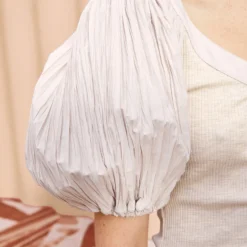 ULLA JOHNSON Marika Top - Cobblestone -Cheap Style Qube Store ULLA JOHNSON Marika Top COBBLESTONE 05