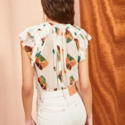 ULLA JOHNSON Marilyn Top - Aurora -Cheap Style Qube Store ULLA JOHNSON Marilyn Top AURORA 04