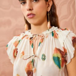 ULLA JOHNSON Marilyn Top - Aurora -Cheap Style Qube Store ULLA JOHNSON Marilyn Top AURORA 05