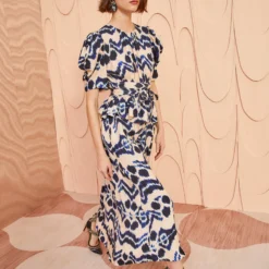 ULLA JOHNSON Marion Dress - Nimbus -Cheap Style Qube Store ULLA JOHNSON Marion Dress NIMBUS 03