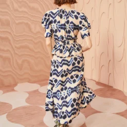 ULLA JOHNSON Marion Dress - Nimbus -Cheap Style Qube Store ULLA JOHNSON Marion Dress NIMBUS 04