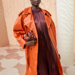 ULLA JOHNSON Marlowe Coat - Sierra -Cheap Style Qube Store ULLA JOHNSON Marlowe Coat SIERRA 0006