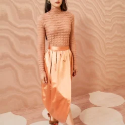 ULLA JOHNSON Maxine Skirt - Copper -Cheap Style Qube Store ULLA JOHNSON Maxine Skirt COPPER 0147