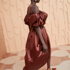 ULLA JOHNSON Maxine Skirt - Mahogany -Cheap Style Qube Store ULLA JOHNSON Maxine Skirt MAHOGANY 0083