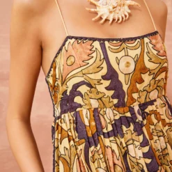 ULLA JOHNSON Mayra Dress - Yarrow -Cheap Style Qube Store ULLA JOHNSON Mayra Dress YARROW 02 ALT