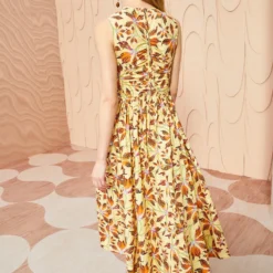 ULLA JOHNSON Mimi Dress - Lotus 8 ULLA JOHNSON Mimi Dress - Lotus -Cheap Style Qube Store ULLA JOHNSON Mimi Dress LOTUS 04