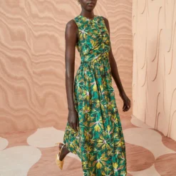 ULLA JOHNSON Mimi Dress - Tigerlily -Cheap Style Qube Store ULLA JOHNSON Mimi Dress TIGERLILY 05