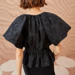 ULLA JOHNSON Mirabelle Top - Noir -Cheap Style Qube Store ULLA JOHNSON Mirabelle Top NOIR 04