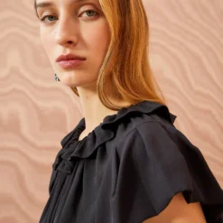 ULLA JOHNSON Monika Top - Noir 7 ULLA JOHNSON Monika Top - Noir -Cheap Style Qube Store ULLA JOHNSON Monika Top NOIR 02 ALT