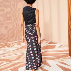 ULLA JOHNSON Nadira Skirt - Nocturne -Cheap Style Qube Store ULLA JOHNSON Nadira Skirt NOCTURNE 04