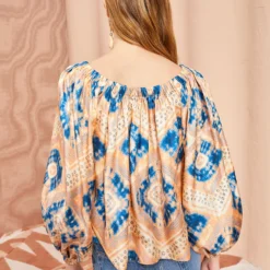 ULLA JOHNSON Nadya Blouse - Fossil -Cheap Style Qube Store ULLA JOHNSON Nadya Blouse FOSSIL 04