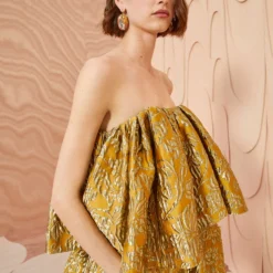 ULLA JOHNSON Oui Dress - Citrine 9 ULLA JOHNSON Oui Dress - Citrine -Cheap Style Qube Store ULLA JOHNSON Oui Dress CITRINE 0083