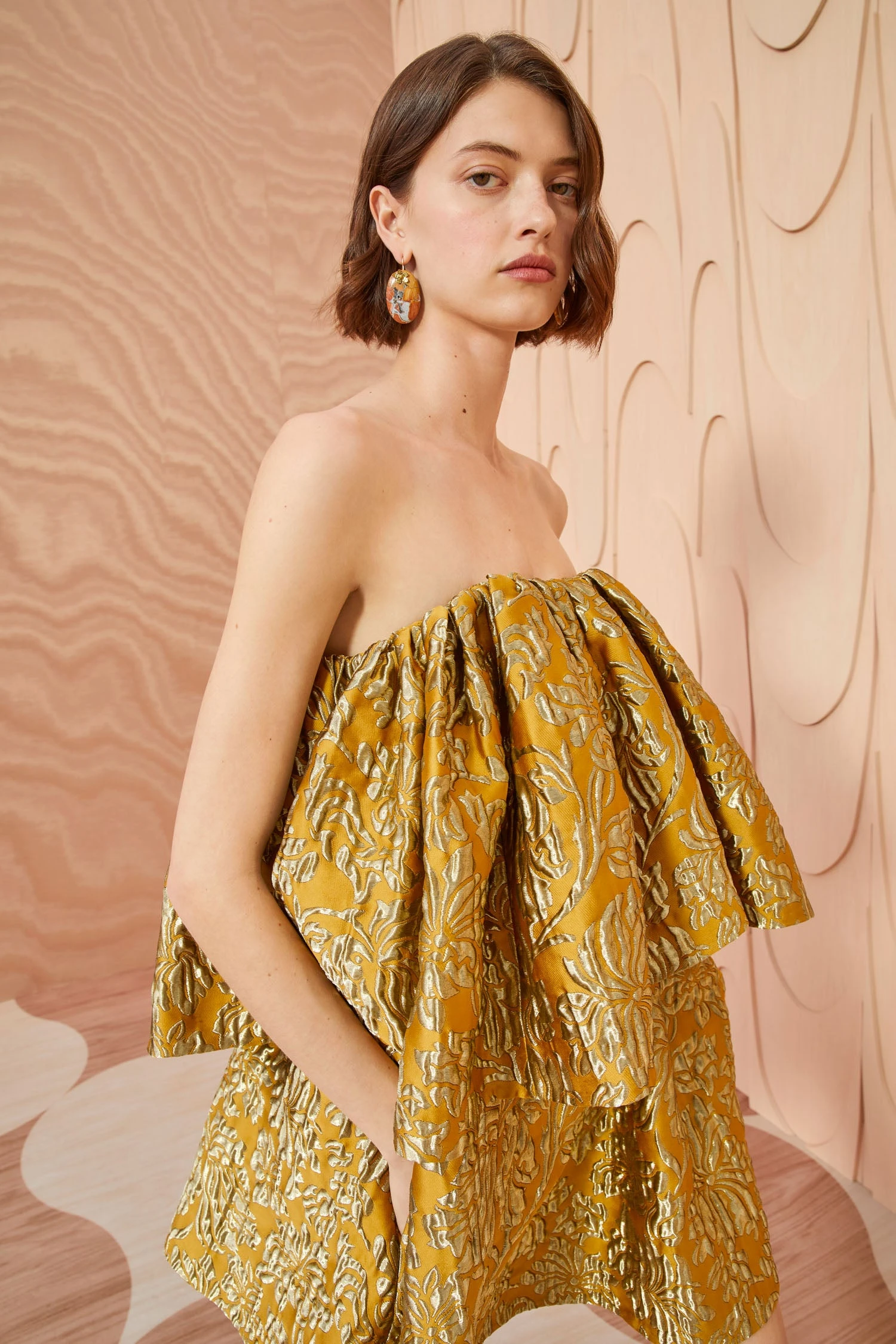 ULLA JOHNSON Oui Dress - Citrine 4 ULLA JOHNSON Oui Dress - Citrine - Image 4