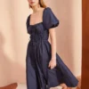 ULLA JOHNSON Palma Dress - Midnight