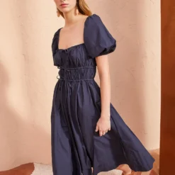 ULLA JOHNSON Palma Dress - Midnight