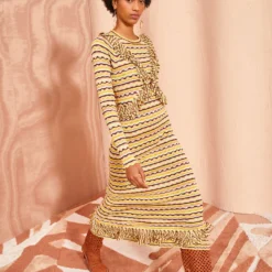 ULLA JOHNSON Pascale Dress - Shell -Cheap Style Qube Store ULLA JOHNSON Pascale Dress SHELL 0096