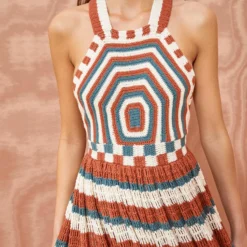 ULLA JOHNSON Paz Dress - Canyon -Cheap Style Qube Store ULLA JOHNSON Paz Dress CANYON 05