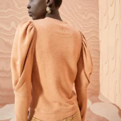 ULLA JOHNSON Philo Pullover - Resin -Cheap Style Qube Store ULLA JOHNSON Philo Pullover RESIN 04