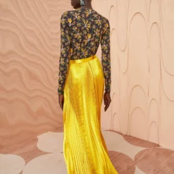 ULLA JOHNSON Rami Skirt - Sunsprite -Cheap Style Qube Store ULLA JOHNSON Rami Skirt SUNSPRITE 03