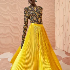 ULLA JOHNSON Rami Skirt - Sunsprite -Cheap Style Qube Store ULLA JOHNSON Rami Skirt SUNSPRITE 04