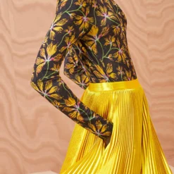 ULLA JOHNSON Rami Skirt - Sunsprite -Cheap Style Qube Store ULLA JOHNSON Rami Skirt SUNSPRITE 05