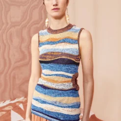 ULLA JOHNSON Robbie Top - Aegean