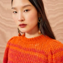 ULLA JOHNSON Rosalia Pullover - Agate -Cheap Style Qube Store ULLA JOHNSON Rosalia Pullover AGATE 0088