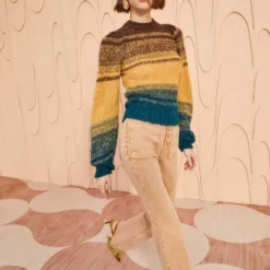 ULLA JOHNSON Rosalia Pullover - Desert -Cheap Style Qube Store ULLA JOHNSON Rosalia Pullover DESERT 0085