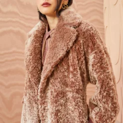 ULLA JOHNSON Rosetta Coat - Cognac -Cheap Style Qube Store ULLA JOHNSON Rosetta Coat COGNAC 03