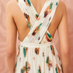 ULLA JOHNSON Sarai Dress - Aurora -Cheap Style Qube Store ULLA JOHNSON Sarai Dress AURORA 05