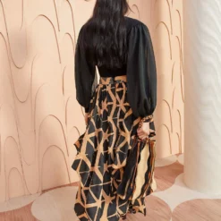 ULLA JOHNSON Savita Skirt - Onyx -Cheap Style Qube Store ULLA JOHNSON Savita Skirt ONYX 0065