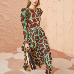 ULLA JOHNSON Savita Skirt - Teak -Cheap Style Qube Store ULLA JOHNSON Savita Skirt TEAK 0013