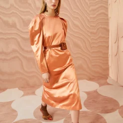 ULLA JOHNSON Silvana Dress - Copper