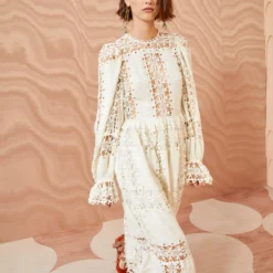 ULLA JOHNSON Sonali Gown - Ivory