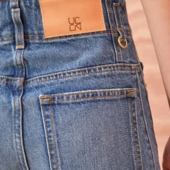 ULLA JOHNSON The Thea Jean - Danube Medium Indigo Wash -Cheap Style Qube Store ULLA JOHNSON THEA JEAN DANUBE MEDIUM INDIGO WASH 05