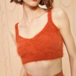 ULLA JOHNSON Taliah Bralette - Redwood -Cheap Style Qube Store ULLA JOHNSON Taliah Bralette REDWOOD 0119