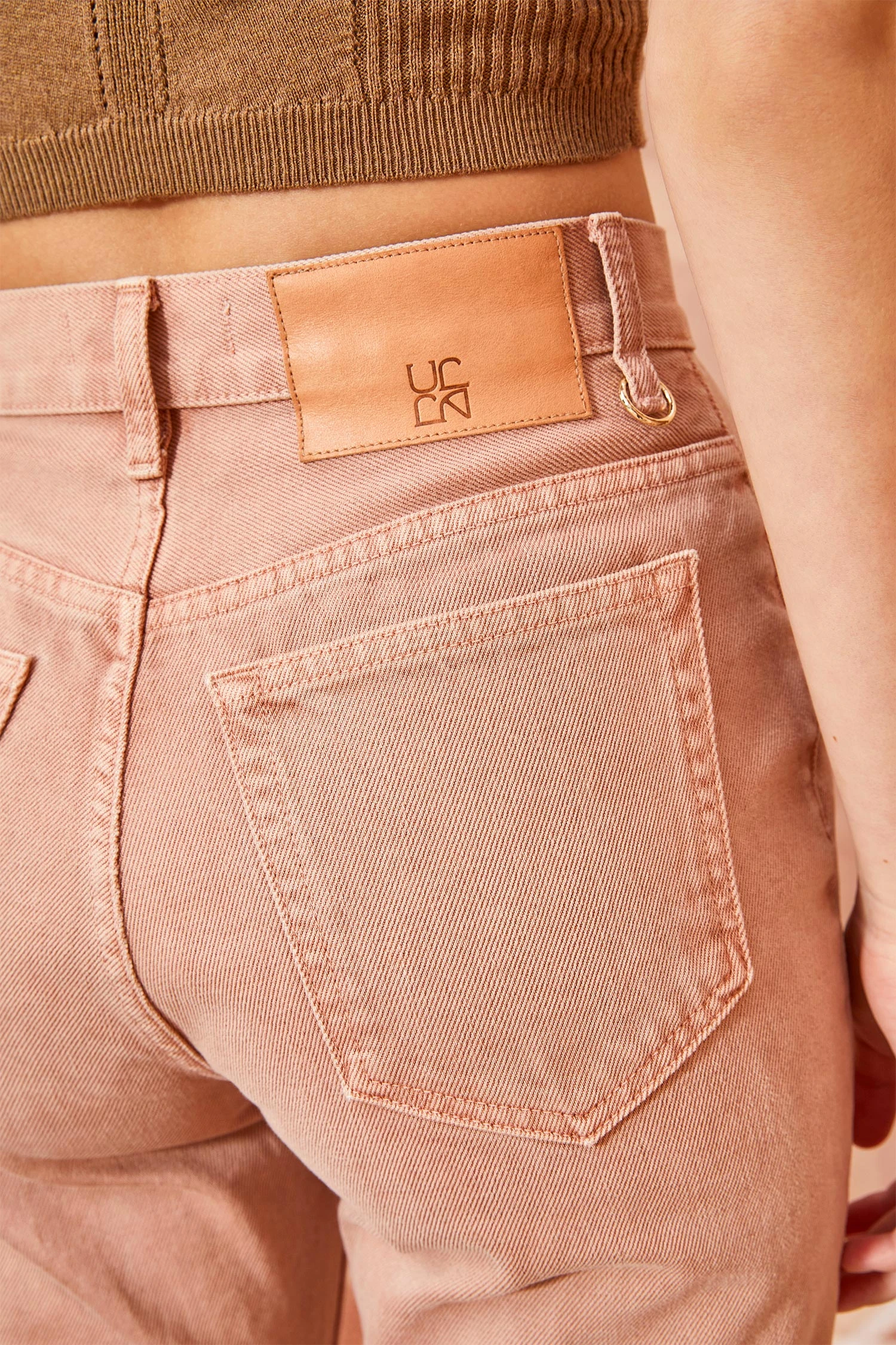 ULLA JOHNSON The Agnes Jean - Rosewood Wash 4 ULLA JOHNSON The Agnes Jean - Rosewood Wash - Image 4