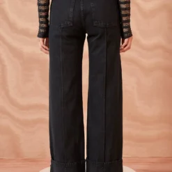 ULLA JOHNSON The Genevieve Jean - Noir Wash -Cheap Style Qube Store ULLA JOHNSON The Genevieve Jean NOIR WASH 03