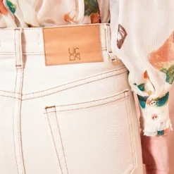 ULLA JOHNSON The Lou Jean - Cowrie Wash -Cheap Style Qube Store ULLA JOHNSON The Lou COWRIE WASH 03