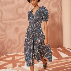 ULLA JOHNSON Thelma Dress - Jet