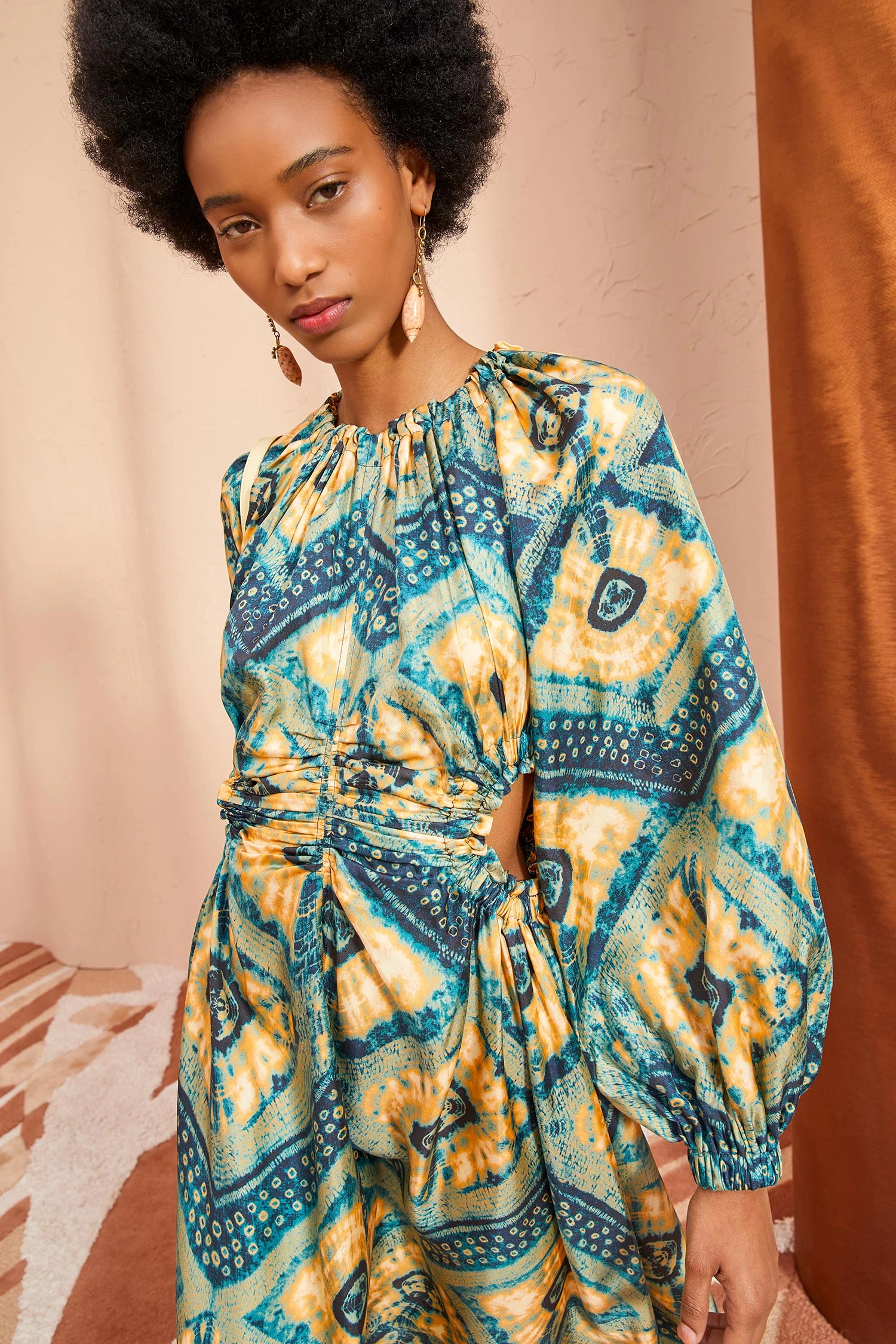 ULLA JOHNSON Tulia Dress - Constellation 3 ULLA JOHNSON Tulia Dress - Constellation - Image 3